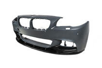 BMW 5-serien F10/F11 2010–2016 Frontläpp till stötfångare DPT Lip V-2 (för M-Performance, svart högglans) foto 12