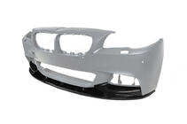 BMW 5-serien F10/F11 2010–2016 Frontläpp till stötfångare DPT Lip V-2 (för M-Performance, svart högglans) foto 9