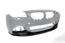 BMW 5-serien F10/F11 2010–2016 Frontläpp till stötfångare DPT Lip V-2 (för M-Performance, svart högglans) foto 8