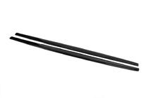 BMW 5-serien F10/F11 2010–2016 DPT V-1 tröskelförlängare (för M-Sport/M5 trösklar, svart högglans) foto 10