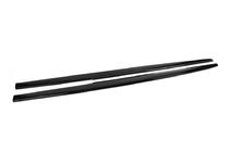 BMW 5-serien F10/F11 2010–2016 DPT V-1 tröskelförlängare (för M-Sport/M5 trösklar, svart högglans) foto 11