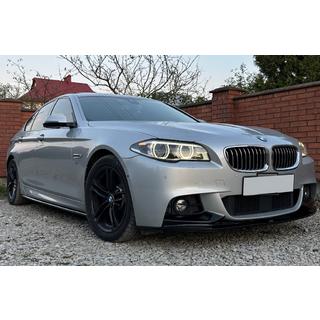 DPT V-1 tröskelförlängare (för M-Sport/M5 trösklar, svart högglans) BMW 5-serien F10/F11 2010–2016 foto 1