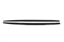 BMW 5-serien F10/F11 2010–2016 DPT V-2 sidoskärtsförlängningar (för M-Sport/M5 sidoskärtar, svart högglans) foto 2