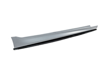 BMW 5-serien F10/F11 2010–2016 DPT V-2 sidoskärtsförlängningar (för M-Sport/M5 sidoskärtar, svart högglans) foto 7
