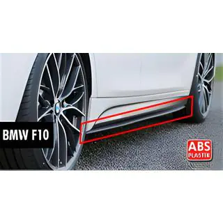 DPT V-2 sidoskärtsförlängningar (för M-Sport/M5 sidoskärtar, svart högglans)