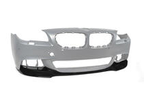 BMW 5-serien F10/F11 2010–2016 Frontläpp till stötfångare DPT Lip V-3 (för M-Performance, blanksvart) foto 9