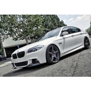 Frontläpp till stötfångare DPT Lip V-3 (för M-Performance, blanksvart) BMW 5-serien F10/F11 2010–2016 foto 3