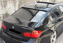 BMW 3-serien F30/F31 2012–2019 DPT spoiler (för F30/F80, blanksvart) foto 1