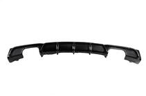 BMW 3-serien F30/F31 2012–2019 Bakre diffuser DPT V-2 (för M Performance, blank svart) foto 2