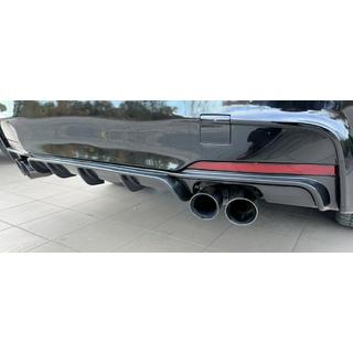 Bakdiffusor DPT V-3 (för M Performance, blanksvart) BMW 3-serien F30/F31 2012–2019 foto 2