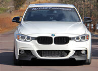 BMW 3-serien F30/F31 2012–2019 Frontläpp DPT Flap (för M-Performance, svart högglans) foto 1