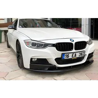 DPT Lip frontläpp till stötfångare (för M-Performance, blanksvart)