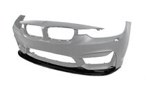 BMW 3-serien F30/F31 2012–2019 DPT Lip V-1 frontlip till stötfångare (för M3, blanksvart) foto 2