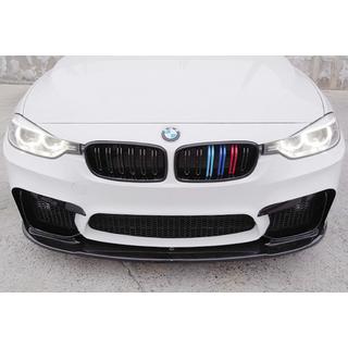 DPT Lip V-1 frontlip till stötfångare (för M3, blanksvart) BMW 3-serien F30/F31 2012–2019 foto 4