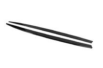 BMW 3-serien F30/F31 2012–2019 DPT V-1 tröskellister (för M-Sport trösklar, blanksvart) foto 4