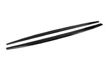 BMW 3-serien F30/F31 2012–2019 DPT V-1 tröskellister (för M-Sport trösklar, blanksvart) foto 3