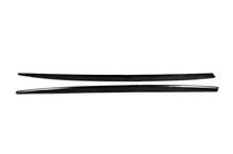 BMW 3-serien F30/F31 2012–2019 DPT V-1 tröskellister (för M-Sport trösklar, blanksvart) foto 5