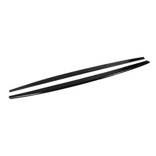 DPT V-1 tröskellister (för M-Sport trösklar, blanksvart) BMW 3-serien F30/F31 2012–2019 foto 3
