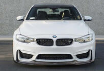 BMW 3-serien F30/F31 2012–2019 DPT Lip V-2 frontläpp (För M3, blank svart) foto 1