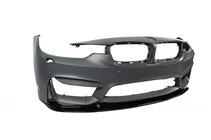 BMW 3-serien F30/F31 2012–2019 DPT Lip V-2 frontläpp (För M3, blank svart) foto 13