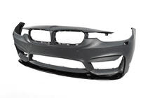 BMW 3-serien F30/F31 2012–2019 DPT Lip V-2 frontläpp (För M3, blank svart) foto 14