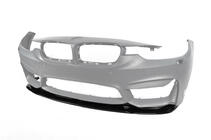 BMW 3-serien F30/F31 2012–2019 DPT Lip V-2 frontläpp (För M3, blank svart) foto 10