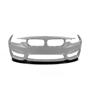 DPT Lip V-2 frontläpp (För M3, blank svart) foto 2