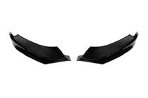 BMW 4-serie F32/F33/F36 2012–2020 Frontspoilerläpp DPT Flap V-1 (för M-Technic, svart blank) foto 2