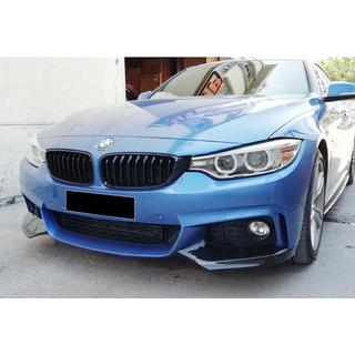 Frontspoilerläpp DPT Flap V-1 (för M-Technic, svart blank) BMW 4-serie F32/F33/F36 2012–2020 foto 1