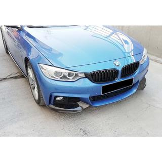 Frontspoilerläpp DPT Flap V-1 (för M-Technic, svart blank) BMW 4-serie F32/F33/F36 2012–2020 foto 4