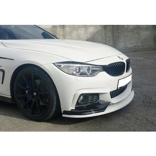 Frontläpp till stötfångare DPT Flap V-3 (för M-Sport, svart högglans) BMW 4-serie F32/F33/F36 2012–2020 foto 3