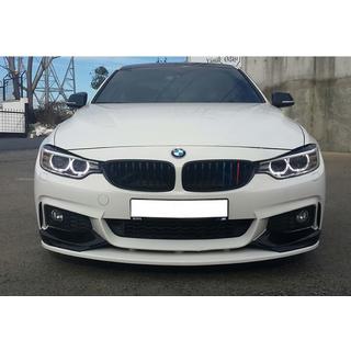 Frontläpp till stötfångare DPT Flap V-3 (för M-Sport, svart högglans) BMW 4-serie F32/F33/F36 2012–2020 foto 4