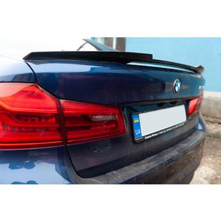 Spoiler M4-Style (svart högglans) BMW 5-serien G30/G31 2017–2023 foto 1
