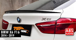 BMW X6 F16 2014–2019 DPT spoiler (svart högglans) foto 6