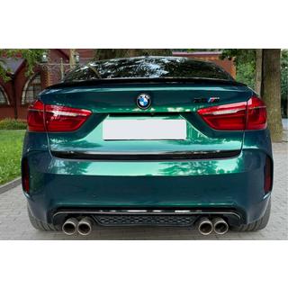 DPT spoiler (svart högglans) BMW X6 F16 2014–2019 foto 1