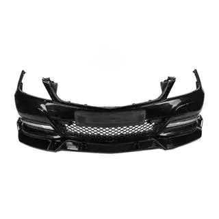 Frontläpp DPT V1 (2011-2015, blank svart) Mercedes C-klass W204 2007–2015 foto 4