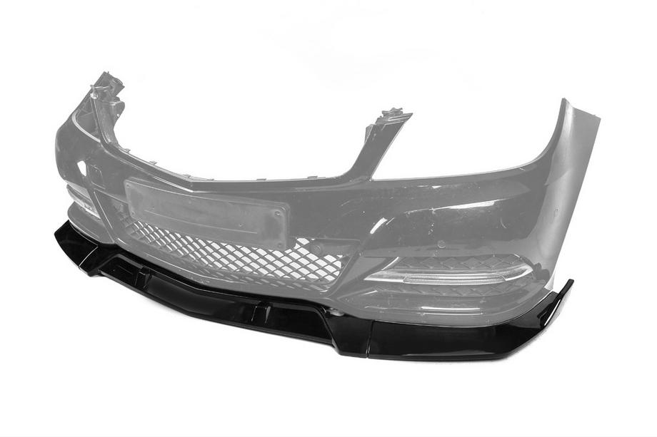 Mercedes C-klass W204 2007–2015 Frontläpp DPT V1 (2011-2015, blank svart) Foto 2