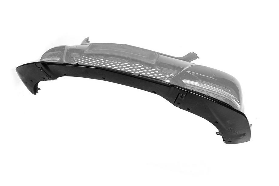 Mercedes C-klass W204 2007–2015 Frontläpp DPT V1 (2011-2015, blank svart) Foto 9