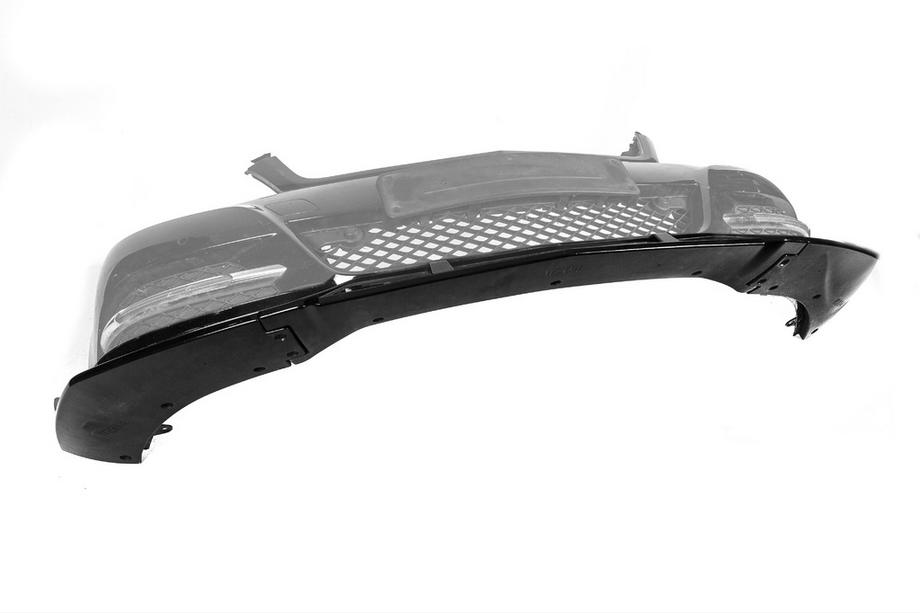 Mercedes C-klass W204 2007–2015 Frontläpp DPT V1 (2011-2015, blank svart) Foto 7