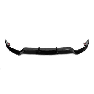 Främre stötfångarläpp DPT V1 (2014-2018, endast för AMG-Line, blank svart) Mercedes C-сlass W205 2014–2021 foto 2