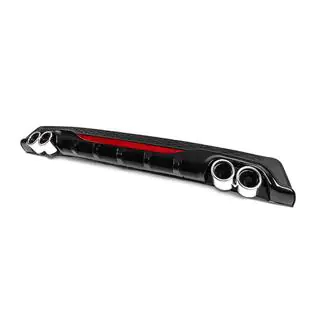Universell bakre diffuser DPT AMG Style V-1 (ABS) (grå+svart) foto 2