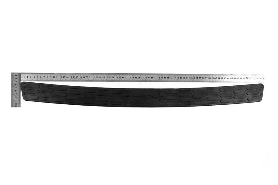 Universell bakre stötfångarlist DPT V-1 (ABS) (75 cm, matt svart) Foto 4