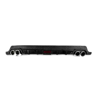 Universell bakdiffusor DPT V-9 (ABS) (mattsvart) foto 1