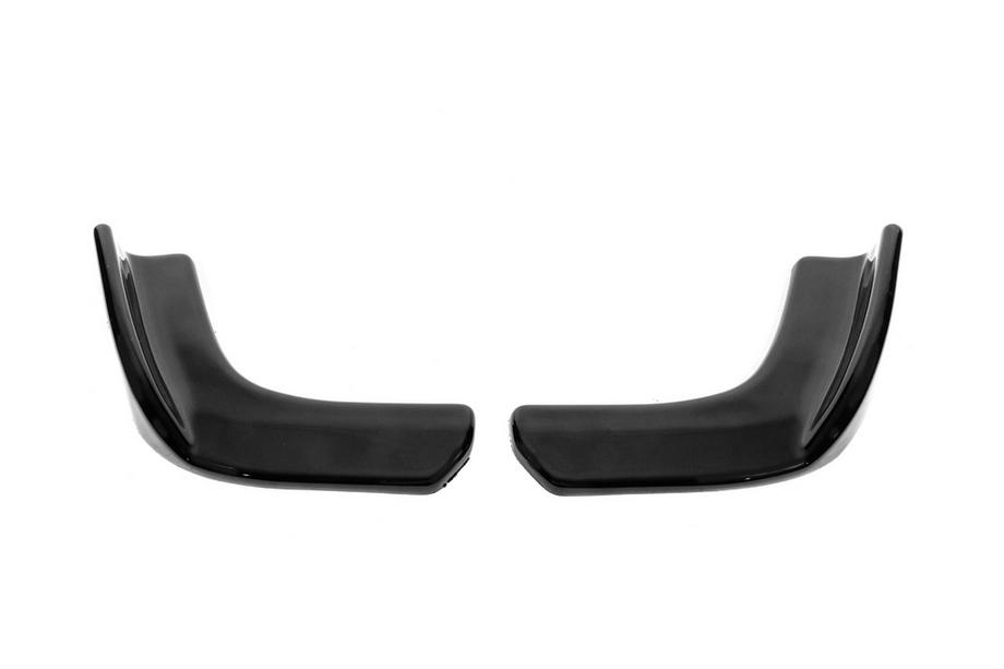 Universell frontläppspoiler DPT V-1 (ABS) (2 st) (blank svart) Foto 6