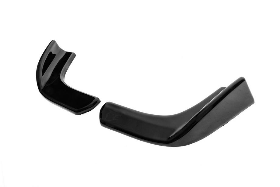 Universell frontläppspoiler DPT V-1 (ABS) (2 st) (blank svart) Foto 2