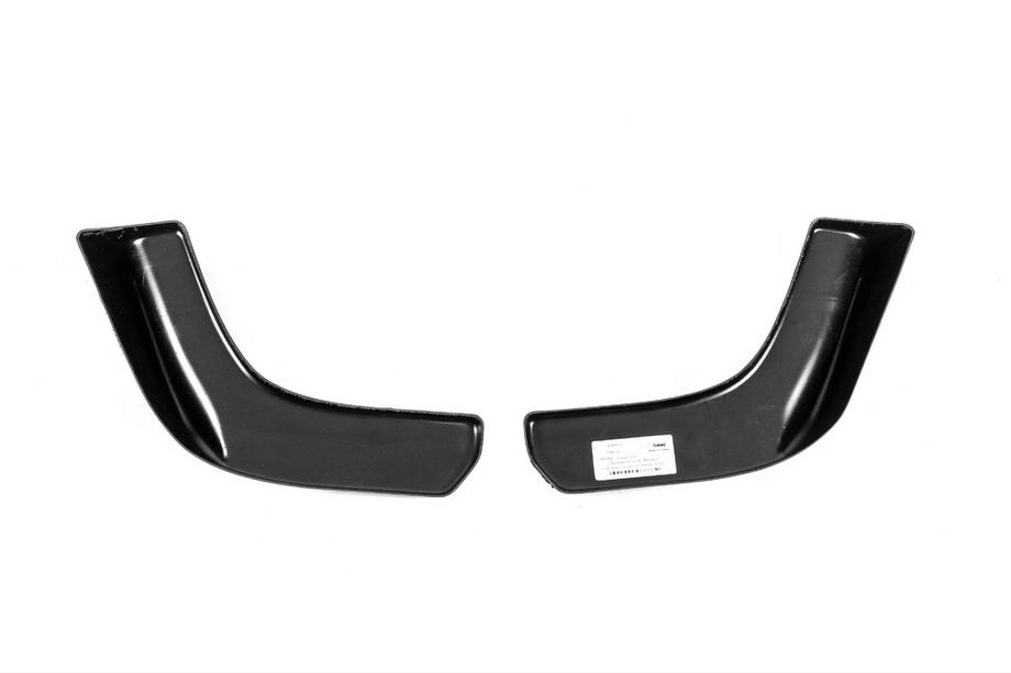 Universell frontläppspoiler DPT V-1 (ABS) (2 st) (blank svart) Foto 8