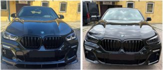 BMW X6 G06 2019–2027 Bodykit-kit Paradigm Black Knight (2018-2022) foto 4