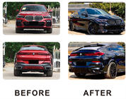 BMW X6 G06 2019–2027 Bodykit-kit Paradigm Black Knight (2018-2022) foto 1