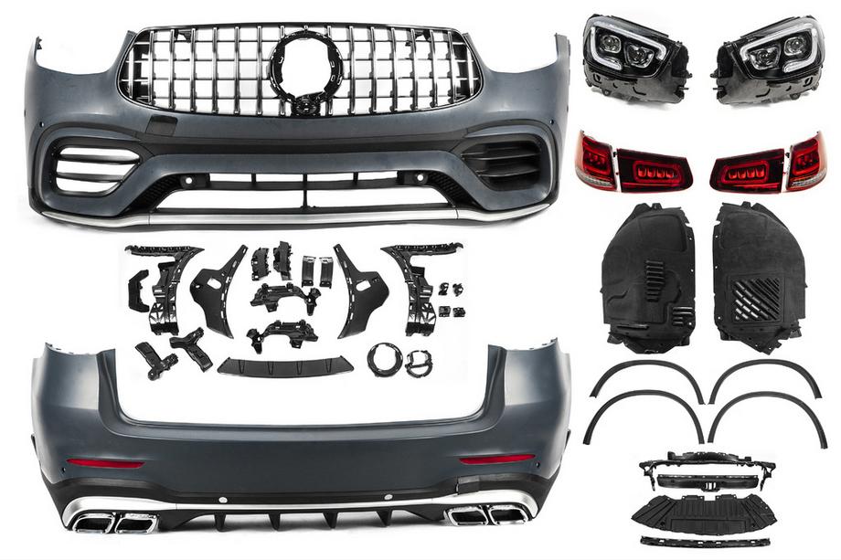 Mercedes GLC X253 2015–2022 Restylingkit för GLC63 2022 Foto 2