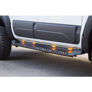 Dakar V1 sidosteg med LED (2019+, 2 st, metall) foto 4